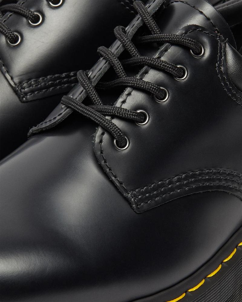 Zapatos Casuales Dr Martens 8053 Cuero Plataforma Mujer Negros | MX 66NWY